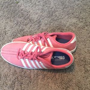 K Swiss pink shoes